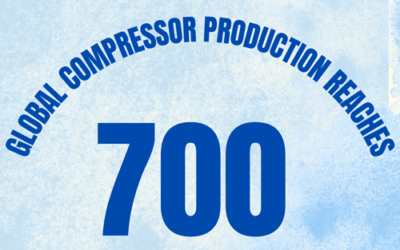 Global Compressor Production Reaches 700 Million!